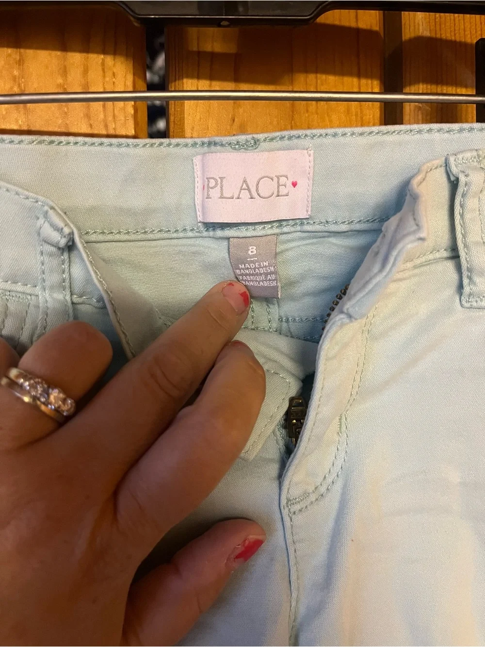 The Children’s Place Light Mint Girls' capris